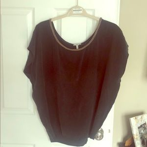 Joie off the shoulder silk top